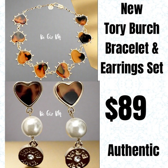 Tory Burch Jewelry - 🆕 TORY BURCH 🆑 New Designer Bracelet & Earrings Set No Offers-PriceFirm